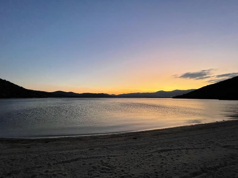 Loutra Village Sunset